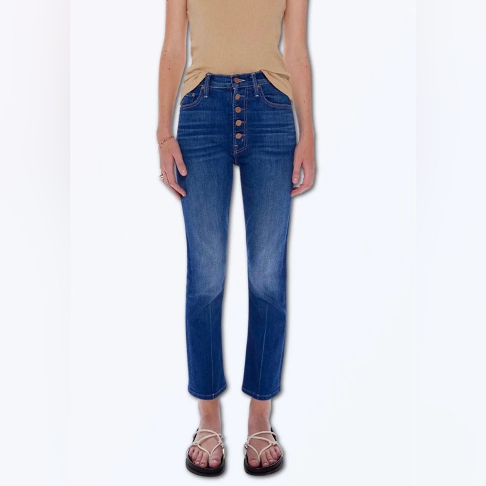 MOTHER Pixie Rider Ankle jeans, size 27, wash color Taxi!